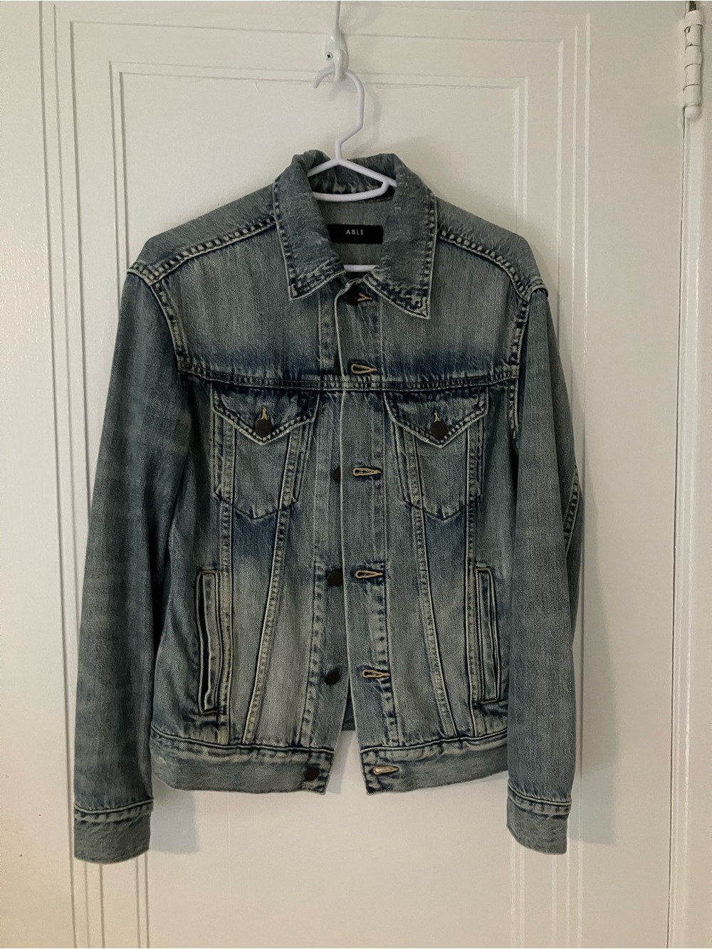 Able Merly Jacket in Clean Wash